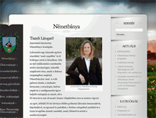Tablet Screenshot of nemetbanya.hu